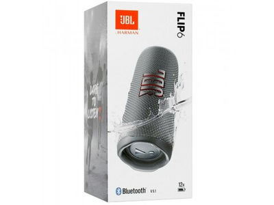 Портативная акустика JBL Flip 6 серый [jblflip6grey]