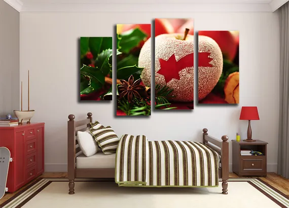 Модульная картина "Сахарное яблоко"