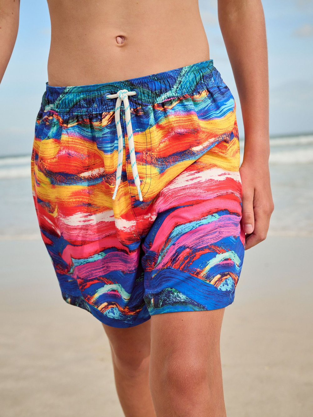 Плавки для мальчика Next E90-233, Синий, Желтый