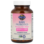 Garden of Life, RAW Probiotics, для женщин от 50 лет, 90 вегетарианских капсул