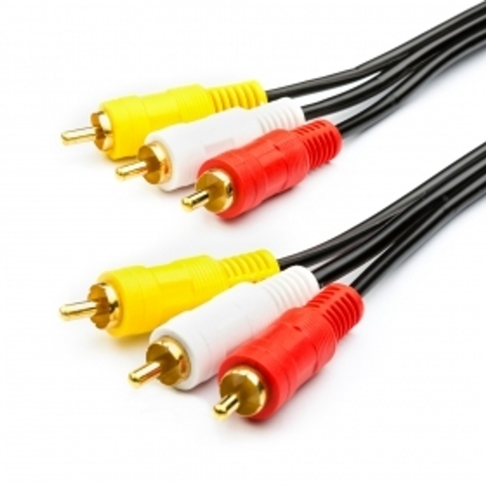 шнур Geplink(AT1004) 3RCAx3RCA 3.0 m