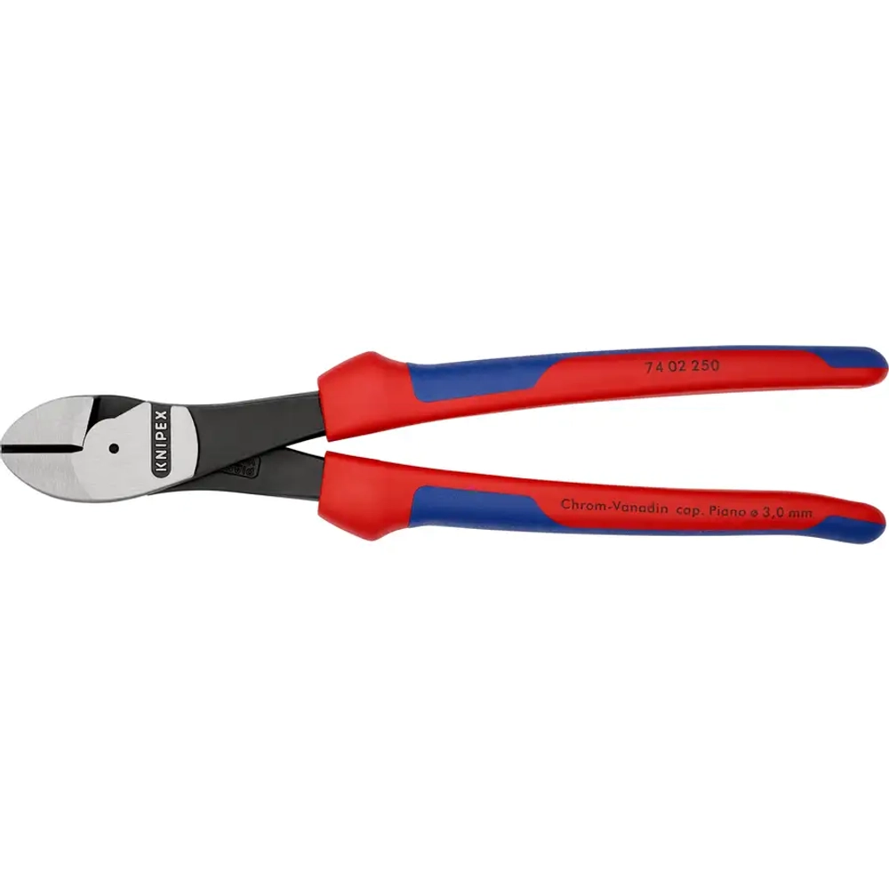 Кусачки боковые особой мощности черненые 250 мм Knipex 74 02 250