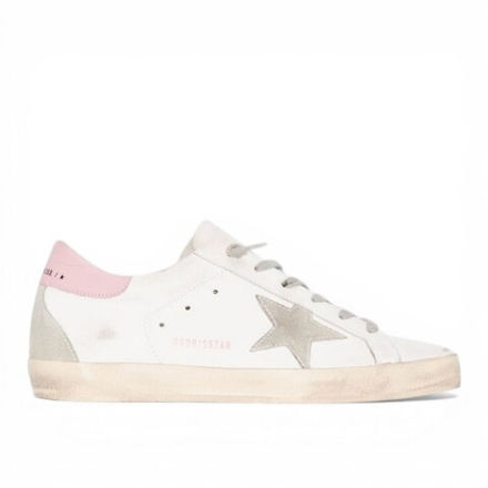 Кеды Golden Goose 'Superstar' Distressed lace-up trainers