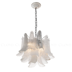 Люстра Cloyd WASABI C7 / Ø50 см - керамика - хром (арт.11448)