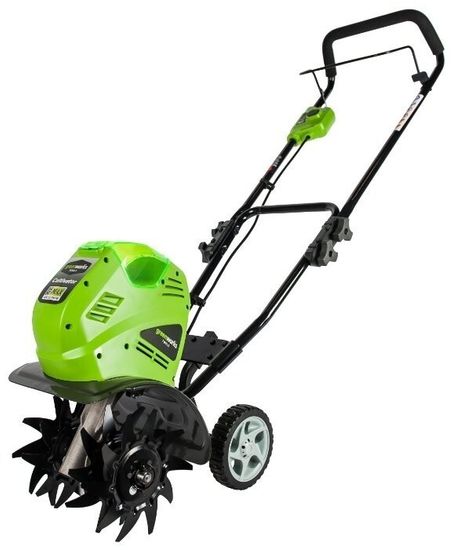 Культиватор аккумуляторный GREENWORKS G40TLK4 27087VB