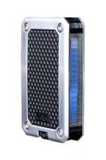 Зажигалка сигарная Colibri Rally, черная-хром