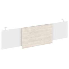 Onix Direct Lux Царга стола руководителя O.M-CSR-6 Белый Бриллиант/Денвер Светлый/Хром 1740*450*54