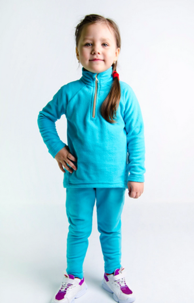 Костюм р-р 104 бирюзовый Фл-1121