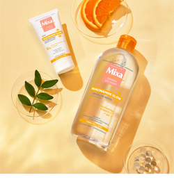 MIXA Niacinamide Glow - мицеллярная вода с осветляющим эффектом /   400  ml  / GTIN 3600551111544