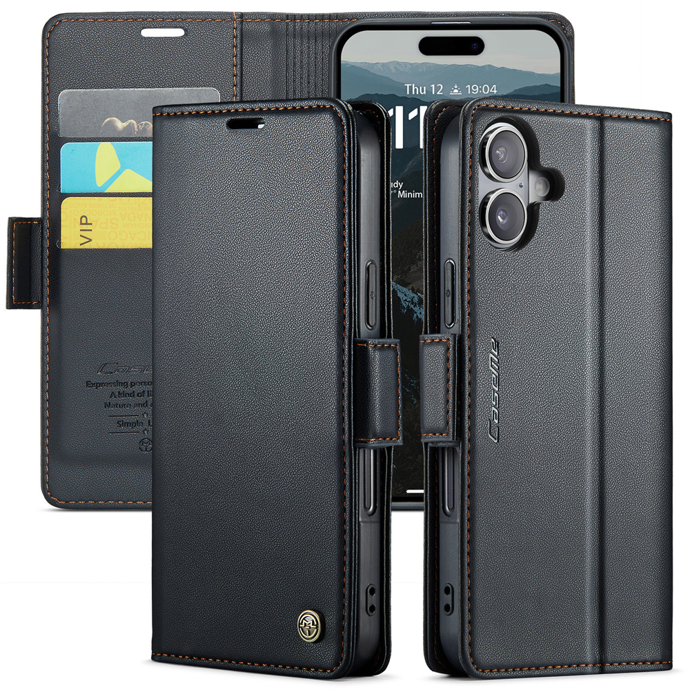 Чехол-книжка CaseMe Smooth iPhone 17