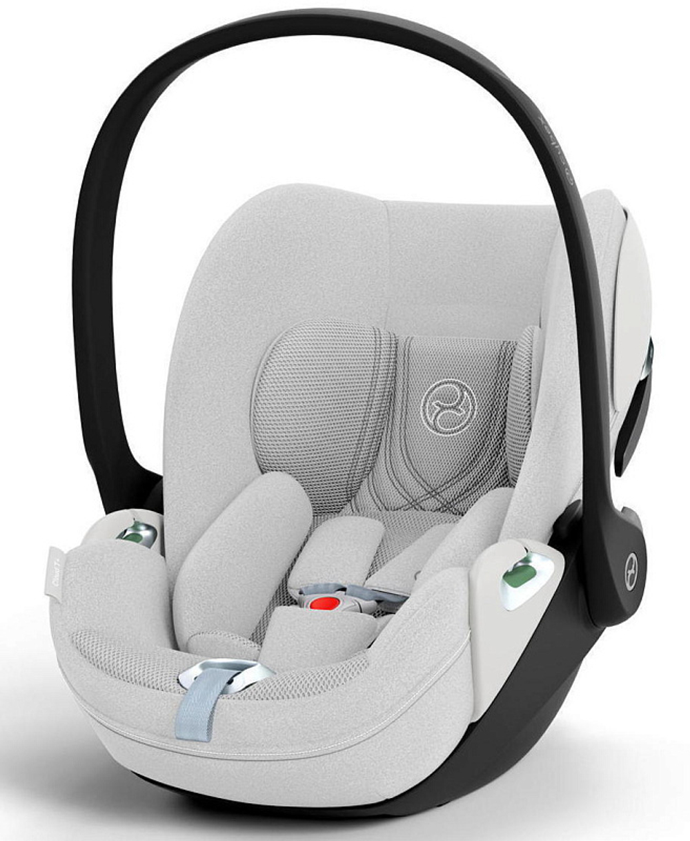 Коляска Cybex Talos S Lux TPE complete Cloud T Platinum White Plus 3 в 1 Stormy Blue с дождевиками