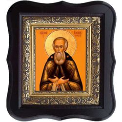 Иосиф Волоцкий Волоколамский преподобный. Икона на холсте.