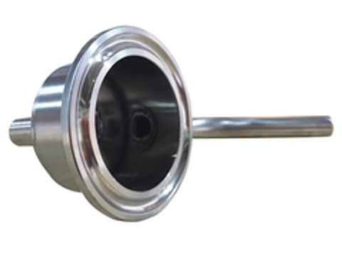 Носик для холодильника под кламп 1,5 с атмосферным выходом