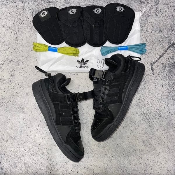 Кроссовки Adidas Bad Bunny Forum black