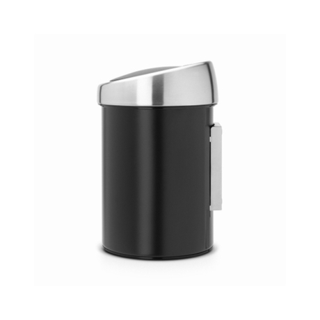 Ведро для мусора Brabantia Touch Bin черное матовое 3л