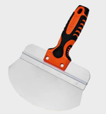 Шпатель для ведра нержав. 200мм  2К ручка, Black White  DEСOR/ 317-8200