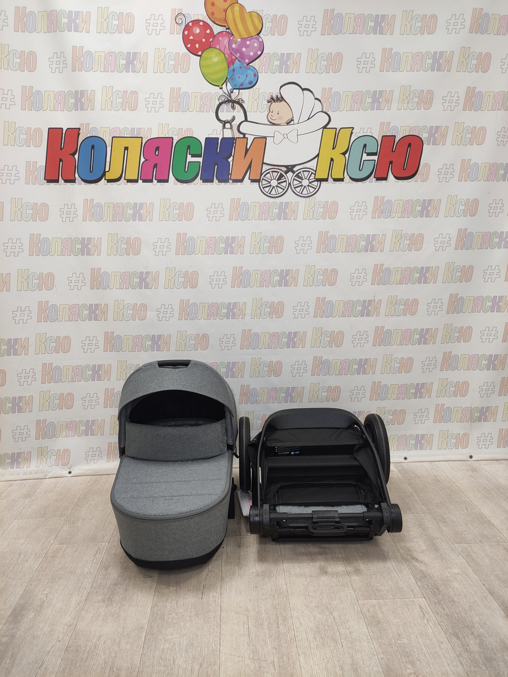 Коляска модульная Carrello Epica 2025 CRL-8510 Silver Grey