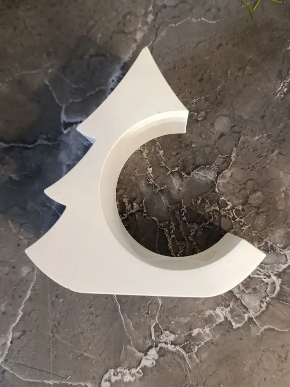 Подсвечник новогодний ёлочка