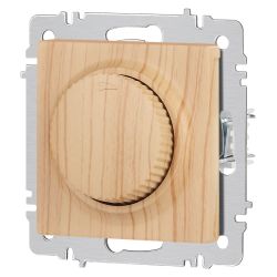 Светорегулятор Intro Accent 6-401-11 поворотный, 600Вт 230В, IP20, СУ, сосна