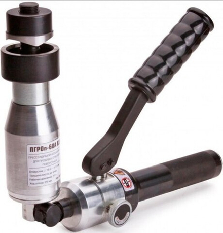 Пресс гидравлический для пробивки отверстий КВТ ПГРОп-60А 66536