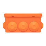 Коробка огнестойкая E45 100x100x50мм с клеммниками 6 полюсов 0,5-6мм2 IP55 HF EKF