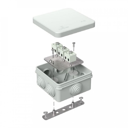 Коробка огнестойкая для о/п Е15-Е120 80х80х40 40-0210-FR1.5-6