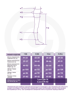 Моночулок мужской ИНТЕКС 1 класс компрессии