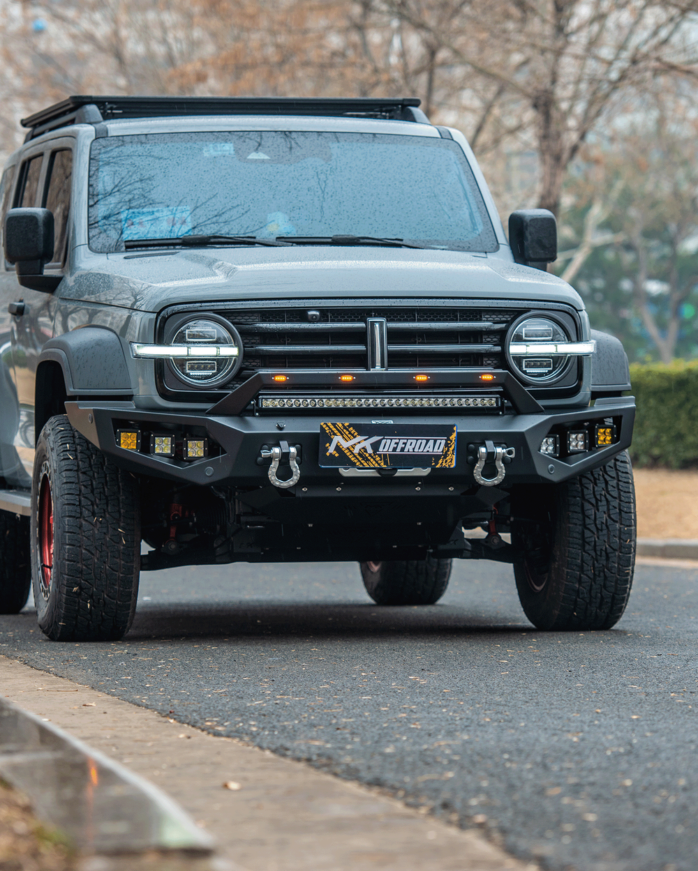 Передний бампер Conqueror для Tank 300