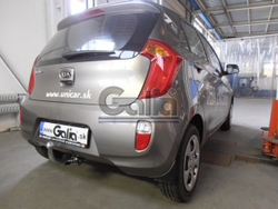 Фаркоп оцинкованный Galia K036C для Kia Picanto 2011-(паспорт и сертификат в комплекте)(без электрики)