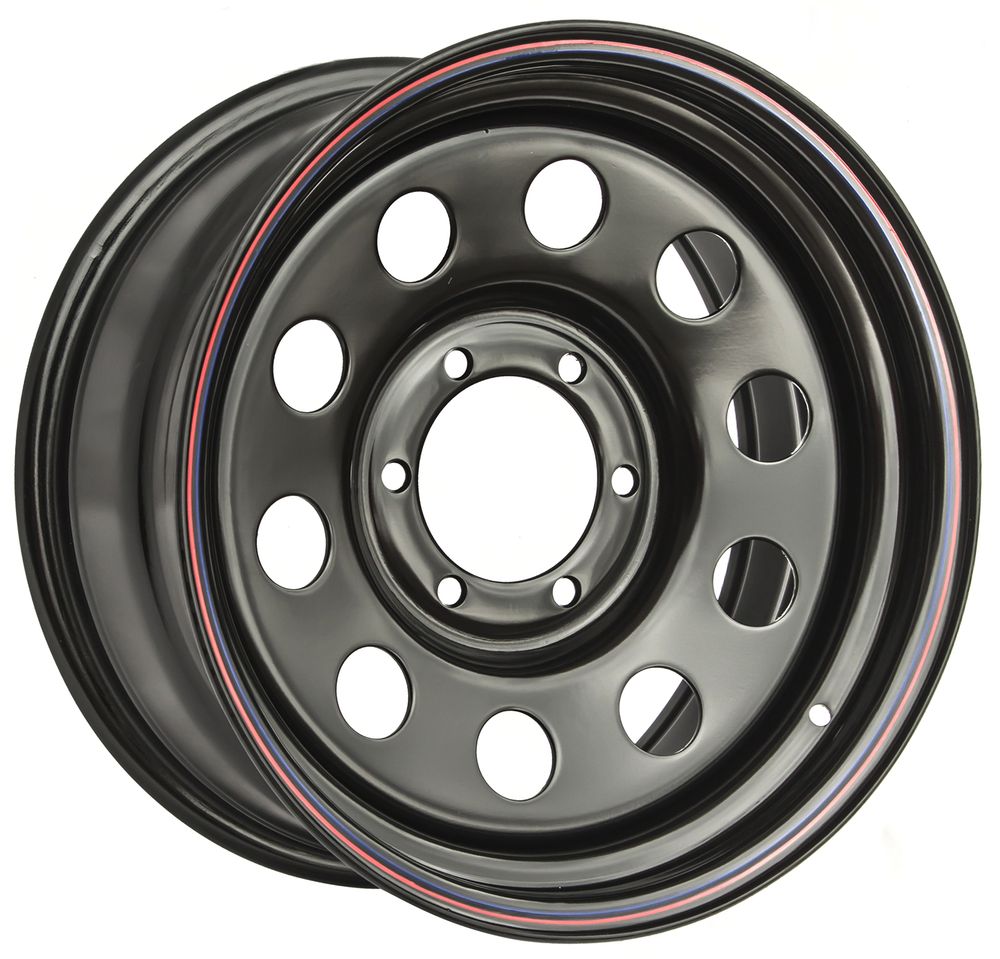 Диск усиленный Nissan Navara D40 3.0TD стальной черный 6x114,3 8xR17 d66 ET-0