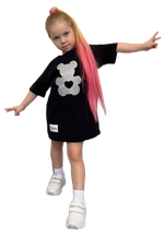 Платье с принтом