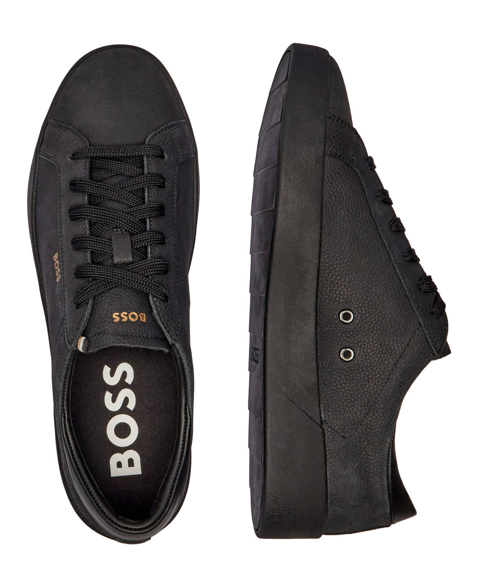 Кожаные кроссовки belwar tenn BOSS BLACK - черный(50529509)