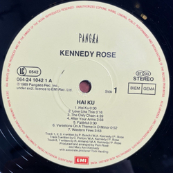 Винтажная виниловая пластинка LP Kennedy Rose Hai Ku (Germany 1989)