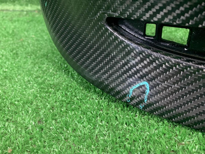 Юбка заднего бампера Mercedes S W222 (2017-2020) AMG 63