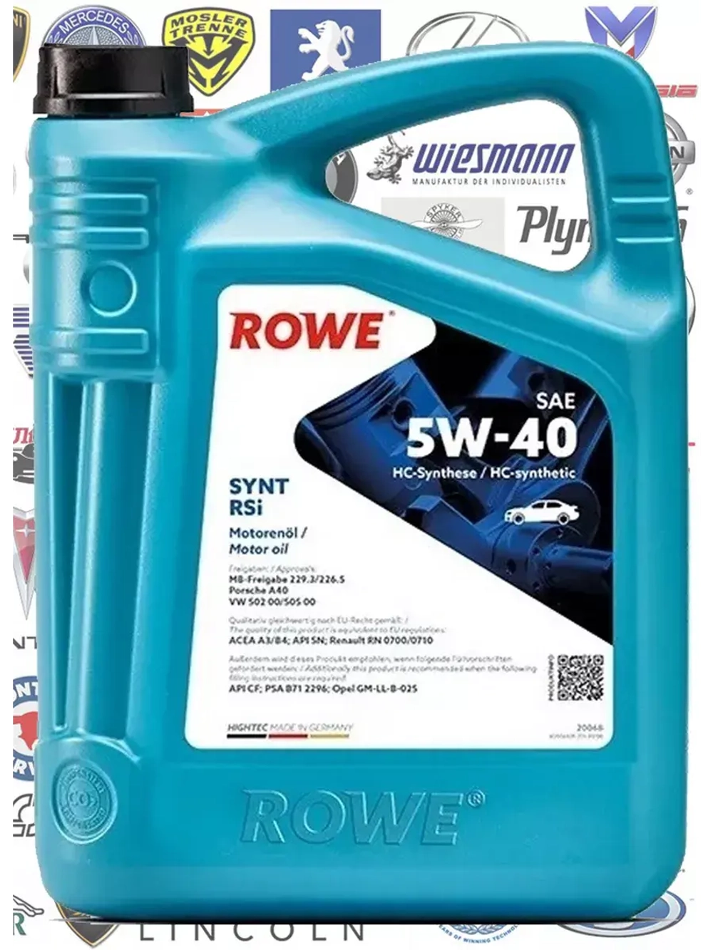 Рове RSi SAE 5W40 4л.