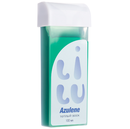 Lilu Теплый воск Azulene для депиляции в картридже средней плотности, 100мл