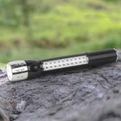 Светодиодный фонарь Трофи Универсальные TP20 ручной 1x0,5 LED+20LED пластик на батарейках 3xAA | Универсальные  фонари