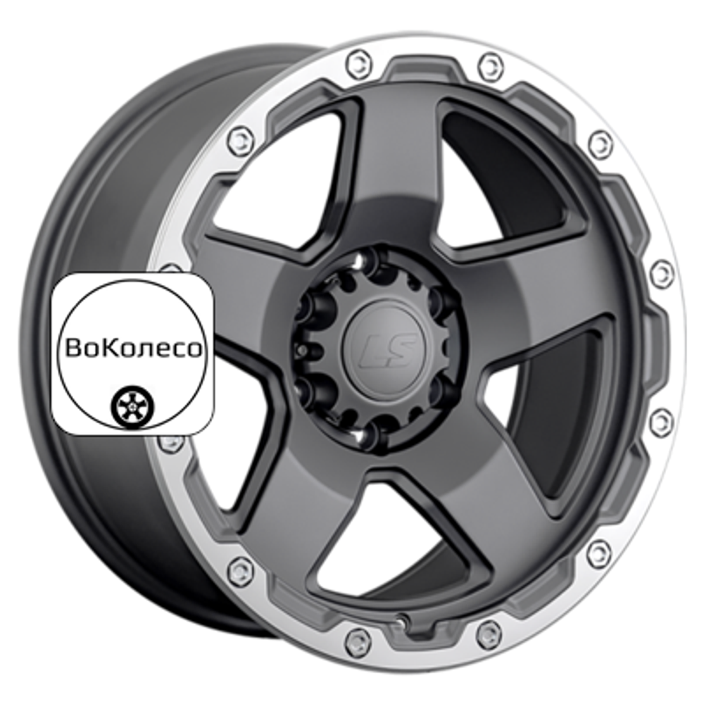 9,5x18/6x139,7 ET5 D106,1 1371 MGML (конус, Колпак+лого) LS