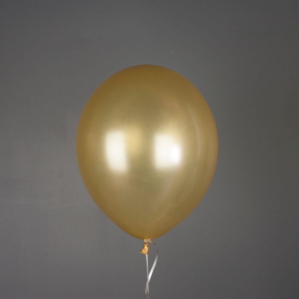 Шар (12''/30 см) Яркое золото (M78/613), металлик, 100 шт.