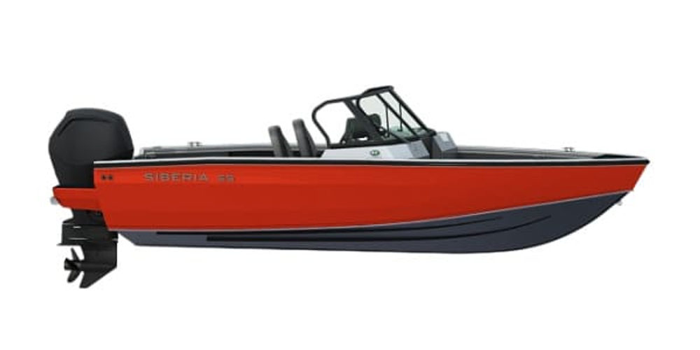 Катер-лодка алюминиевая SIBERIA S5 (mod 2)