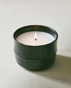 Zara Home Свеча ароматическая Verdant Forest 170 г, растительный воск, аромат древесный, Коричневый