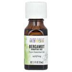 Aura Cacia, Бергамот, без бергаптена, поднимает настроение, 0,5 жидких унций (15 мл)