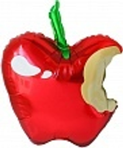 Шар (21""/53 см) Фигура, Яблоко, 1 шт. Г152