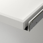 Выдвижная полка со вставкой - IKEA KOMPLEMENT, 50x58 см, белый КОМПЛИМЕНТ ИКЕА