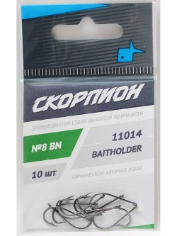 Крючки "Baitholder" (Скорпион)
