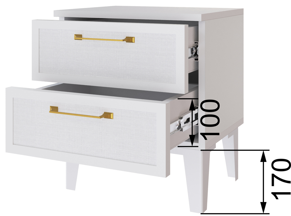 Спальня Толедо Тумба прикроватная ТТ-20