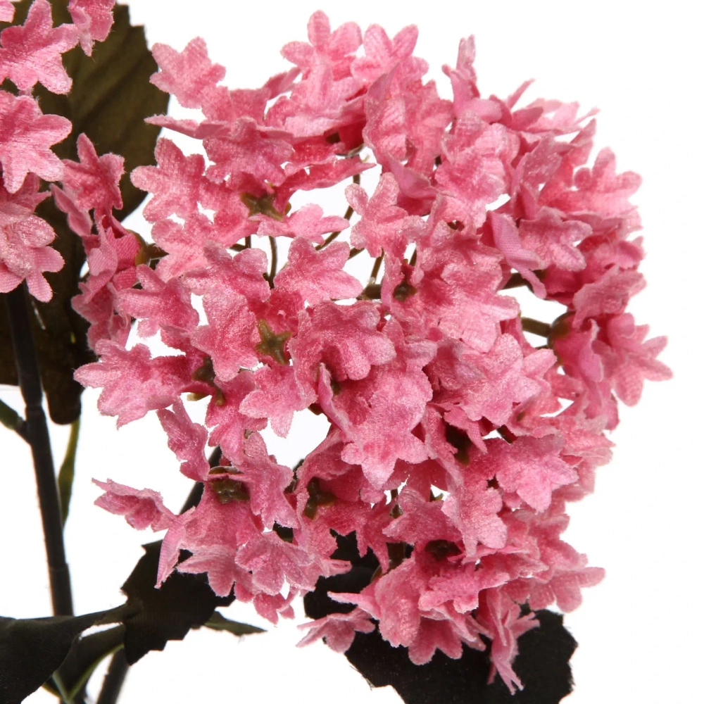 Искусственные цветы «FLOWERS MAGIC» 65см Гортензии 2 цветка розовые
