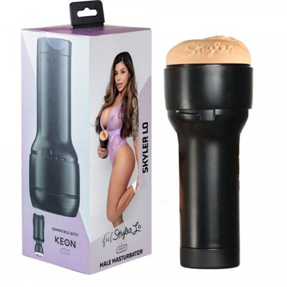 Мастурбатор Feel копия порно звезды Skyler Lo от KIIROOStars Collection