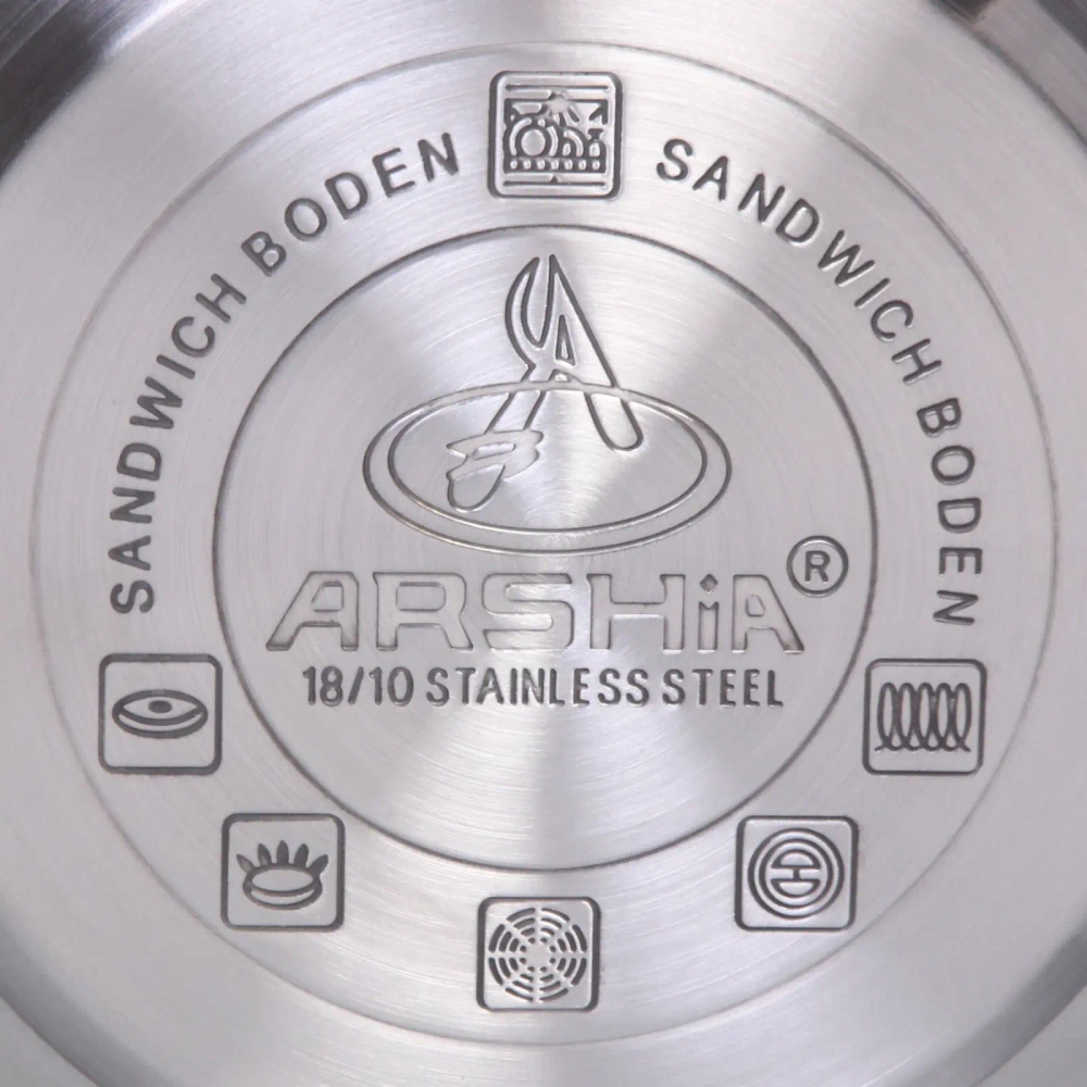 Чайник из нержавеющей стали 3л «ARCHIA» со свистком, мятный