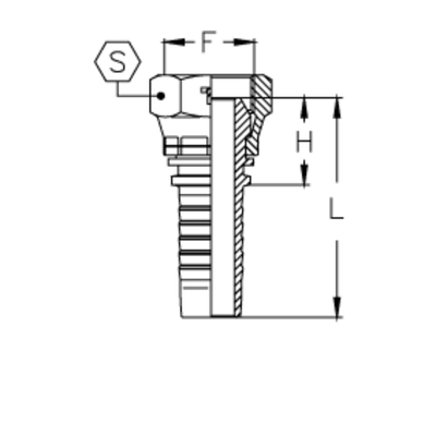 Фитинг DN 06 NPSM 1/4